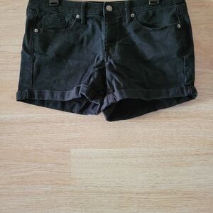 Mossimo Supply Co. Black Jean Shorts